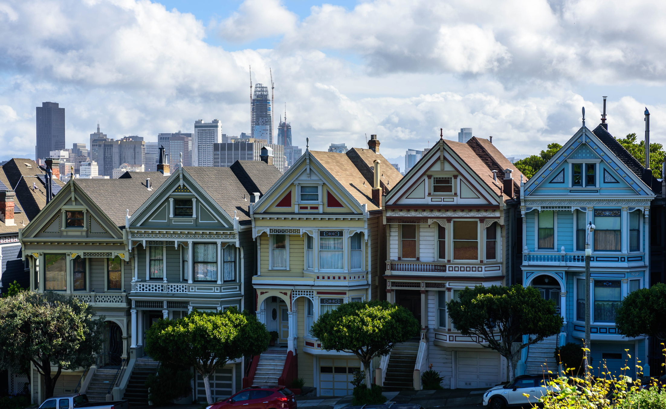 Houses in the Streets of San Francisco